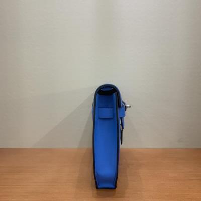 wholesale quality hermes kelly depeches colormatic swift blue hydra noir